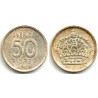 (825) Suecia. 1958. 50 Ore (MBC) (Plata)