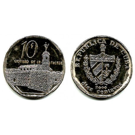 (576.2) Cuba. 2000. 10 Centavos (EBC)