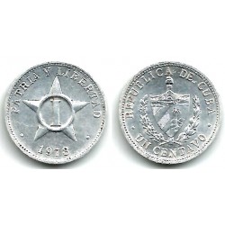 (33.1) Cuba. 1978. 1 Centavo (EBC)
