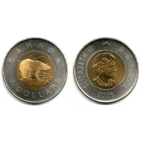 (837) Canadá. 2006. 2 Dollars (SC)