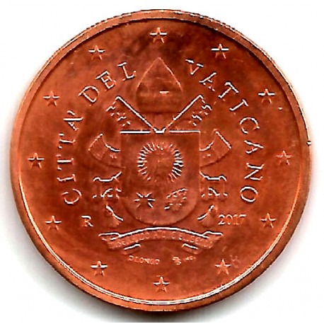 Ciudad del Vaticano. 2017. 5 Céntimos (SC)