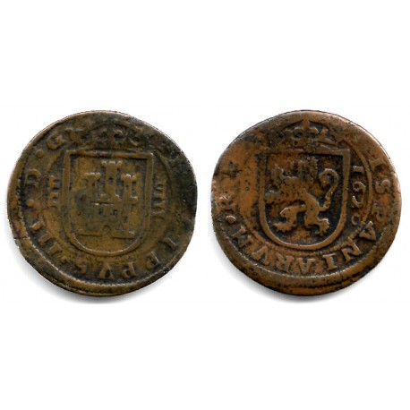 Felipe III. 1620. 8 Maravedí (BC+) Ceca de Segovia