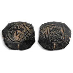 Felipe III/IV. 162X. Maravedí Resellado (BC) Resellos Varios