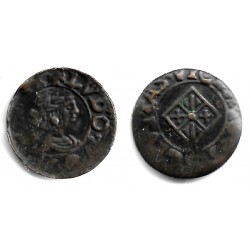 Luis XIV (Principado Catalán). Sin Fecha. Dinero (BC) Ceca de Vic