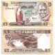 (25d) Zambia. 1980-88. 5 Kwacha (SC)