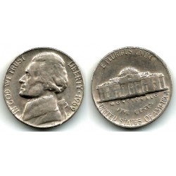 (A192) Estados Unidos de América. 1969(D). 5 Cents (MBC)