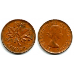 (49) Canadá. 1958. 1 Cent (BC+/BC)