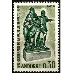 Andorra Francesa. 1967. 0,30 Centimes (Nuevo) Reforma Administrativa