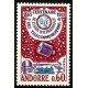 Andorra Francesa. 1965. 0,60 Centimes (Nuevo) U.I.T.