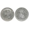 Alfonso XII. 1876*(---7-). 5 Pesetas (BC+) (Plata) Ceca de Madrid DE-M