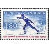Andorra Francesa. 1980. 1,80 Francs (Nuevo) Juegos Olímpicos de Invierno