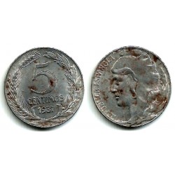 España (II República). 1937. 5 Céntimos (MBC)