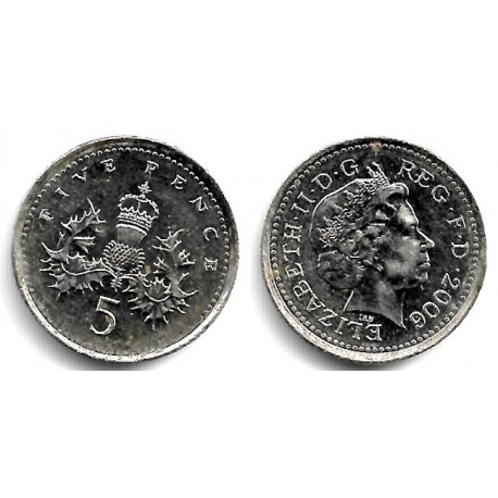 (988) Gran Bretaña. 2006. 5 Pence (MBC+)