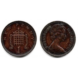 (915) Gran Bretaña. 1978. 1 New Penny (MBC-)
