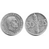 Estado Español. 1966*(19-69). 50 Céntimos (BC+/MBC-)