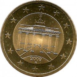 Alemania. 2009(A). 50 Céntimos (Proof)