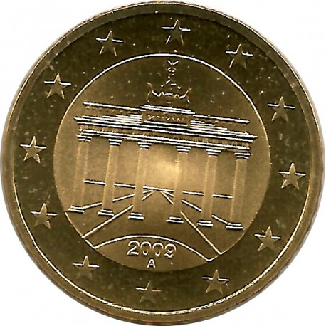 Alemania. 2009(A). 50 Céntimos (Proof)