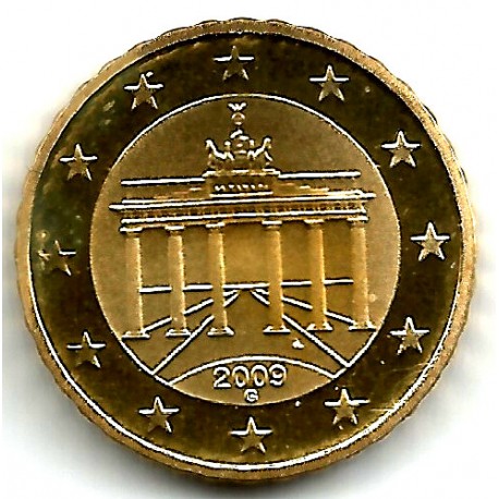 Alemania. 2009(G). 10 Céntimos (Proof)