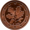 Alemania. 2009(G). 5 Céntimos (Proof)