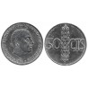 Estado Español. 1966*(19-68). 50 Céntimos (MBC-)