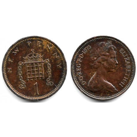 (915) Gran Bretaña. 1973. 1 New Penny (MBC-)