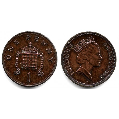 (935) Gran Bretaña. 1990. 1 Penny (MBC)