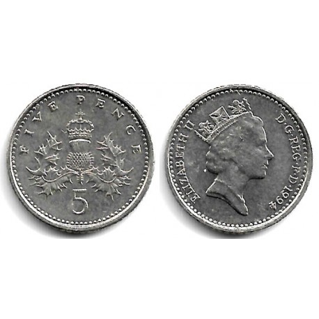 (937b) Gran Bretaña. 1994. 5 Pence (MBC)