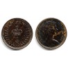 (914) Gran Bretaña. 1976. Half New Penny (MBC)