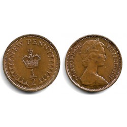 (914) Gran Bretaña. 1978. Half New Penny (MBC)