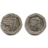 (1111) Gran Bretaña. 2009. 20 Pence (MBC)