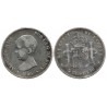 Alfonso XIII. 1890*(-----). 5 Pesetas (BC) (Plata) Ceca de Madrid MP-M