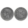 Alfonso XIII. 1898*(18---). 5 Pesetas (BC) (Plata) Ceca de Madrid SG-V