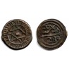(C166.2) Marruecos. 1289AH. 4 Fulus (BC+)