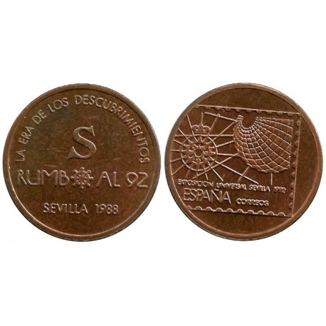 Medalla. Sevilla 1988. Rumbo al 92. Exposición (EBC)