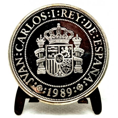 España. 1989. 5000 Pesetas (EBC+) (Plata)