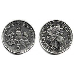 (988) Gran Bretaña. 2007. 5 Pence (MBC+)