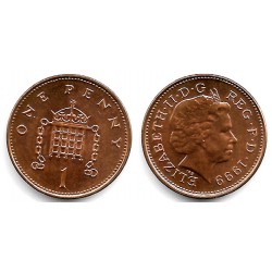 (986) Gran Bretaña. 1999. 1 Penny (MBC+)