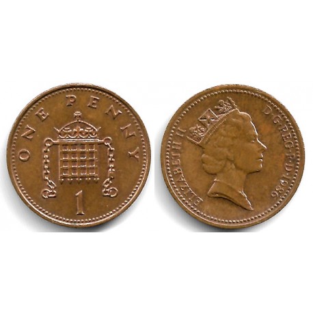 (935) Gran Bretaña. 1986. 1 Penny (MBC)