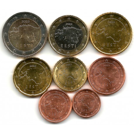 Estonia. 2022. Serie Completa (SC)