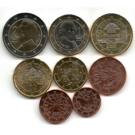 Austria. 2019. Serie Completa (SC)