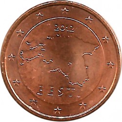 Estonia. 2012. 1 Céntimo (SC)