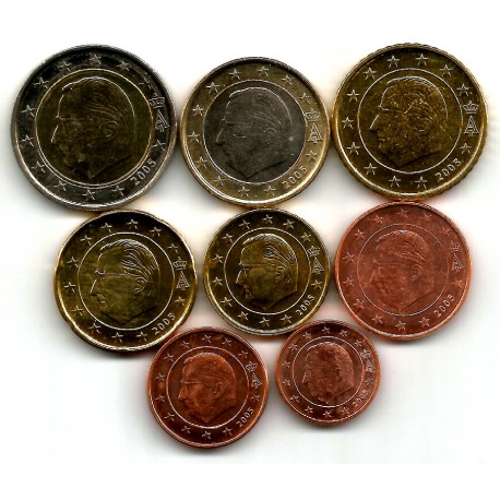 Bélgica. 2005. Serie Completa (SC)