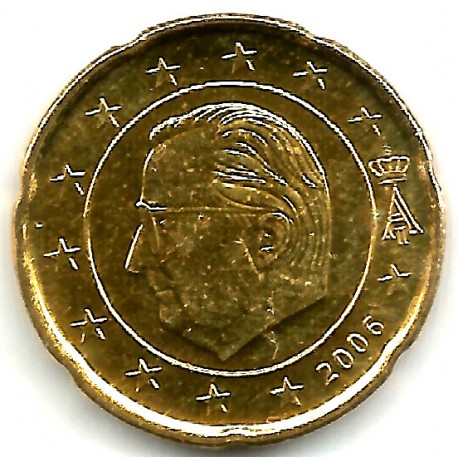 Bélgica. 2006. 20 Céntimos (SC)