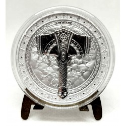 Germania. 2025. 1 Onza (Plata) (Proof) Mjolnir, Martillo de Thor