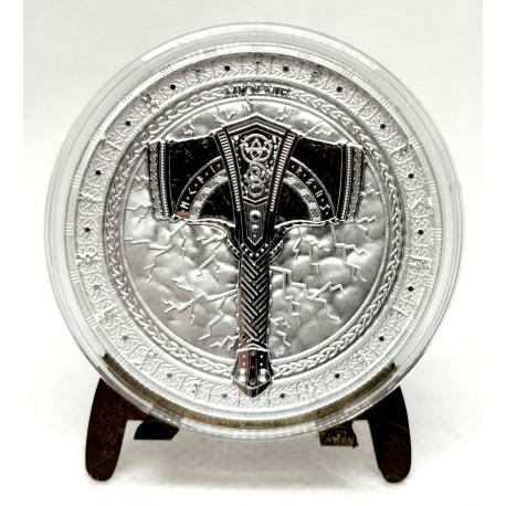Germania. 2025. 1 Onza (Plata) (Proof) Mjolnir, Martillo de Thor