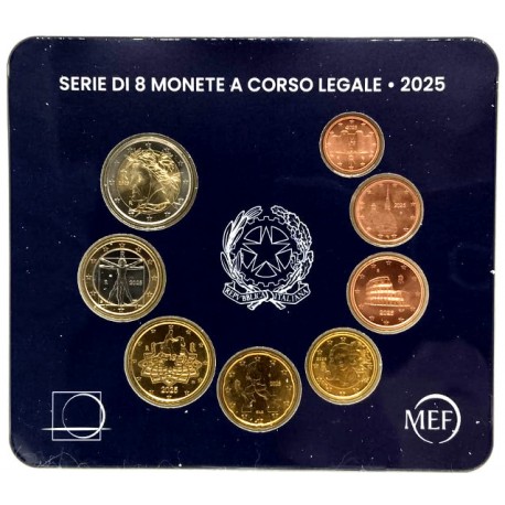 Italia. 2025. Cartera Oficial (SC)
