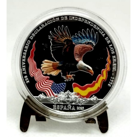 España. 2025. 10 Euro (Proof) (Plata) Águila Calva