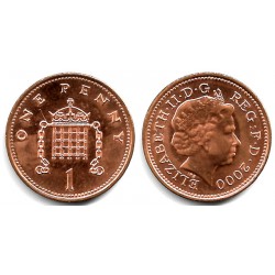 (986) Gran Bretaña. 2000. 1 Penny (SC)