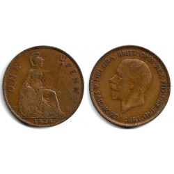 (838) Gran Bretaña. 1928. 1 Penny (BC)