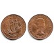 (896) Gran Bretaña. 1966. Half Penny (EBC)